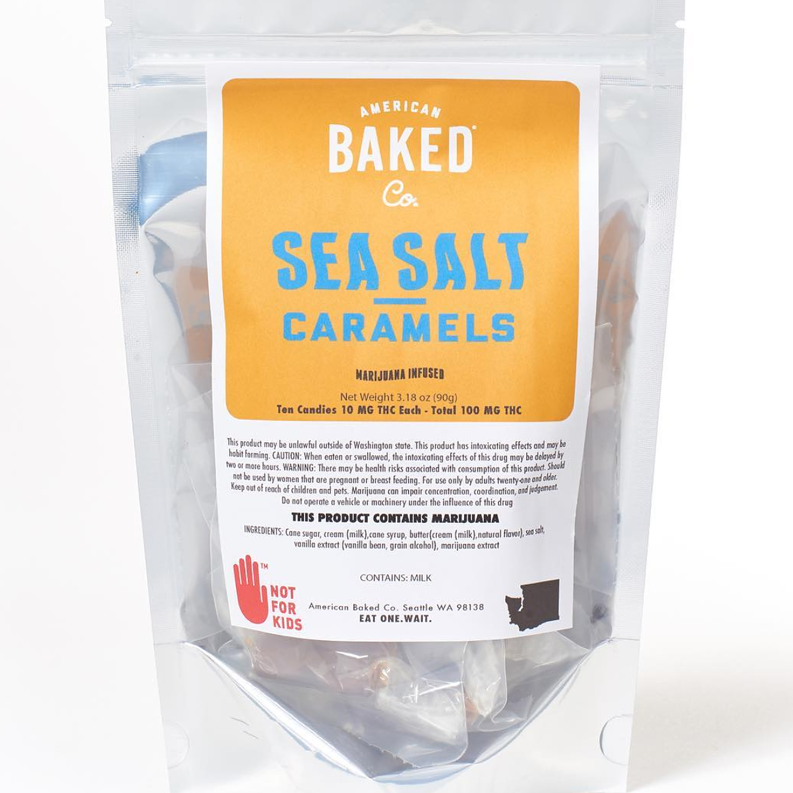Sea Salt Caramel 100mg 10pack Leafly